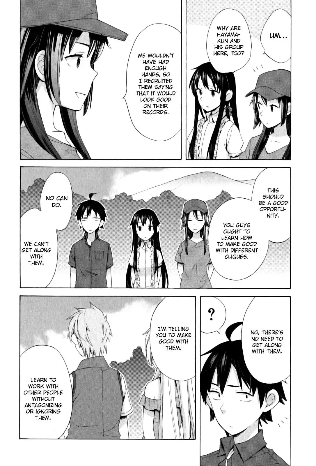 Yahari Ore no Seishun Love Come wa Machigatteiru. Chapter 14 19